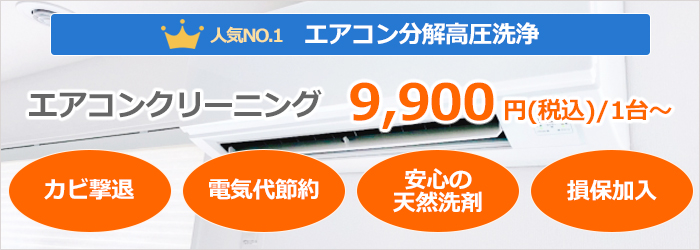 エアコンクリーニングキャンペーン　詳しくはこちらです